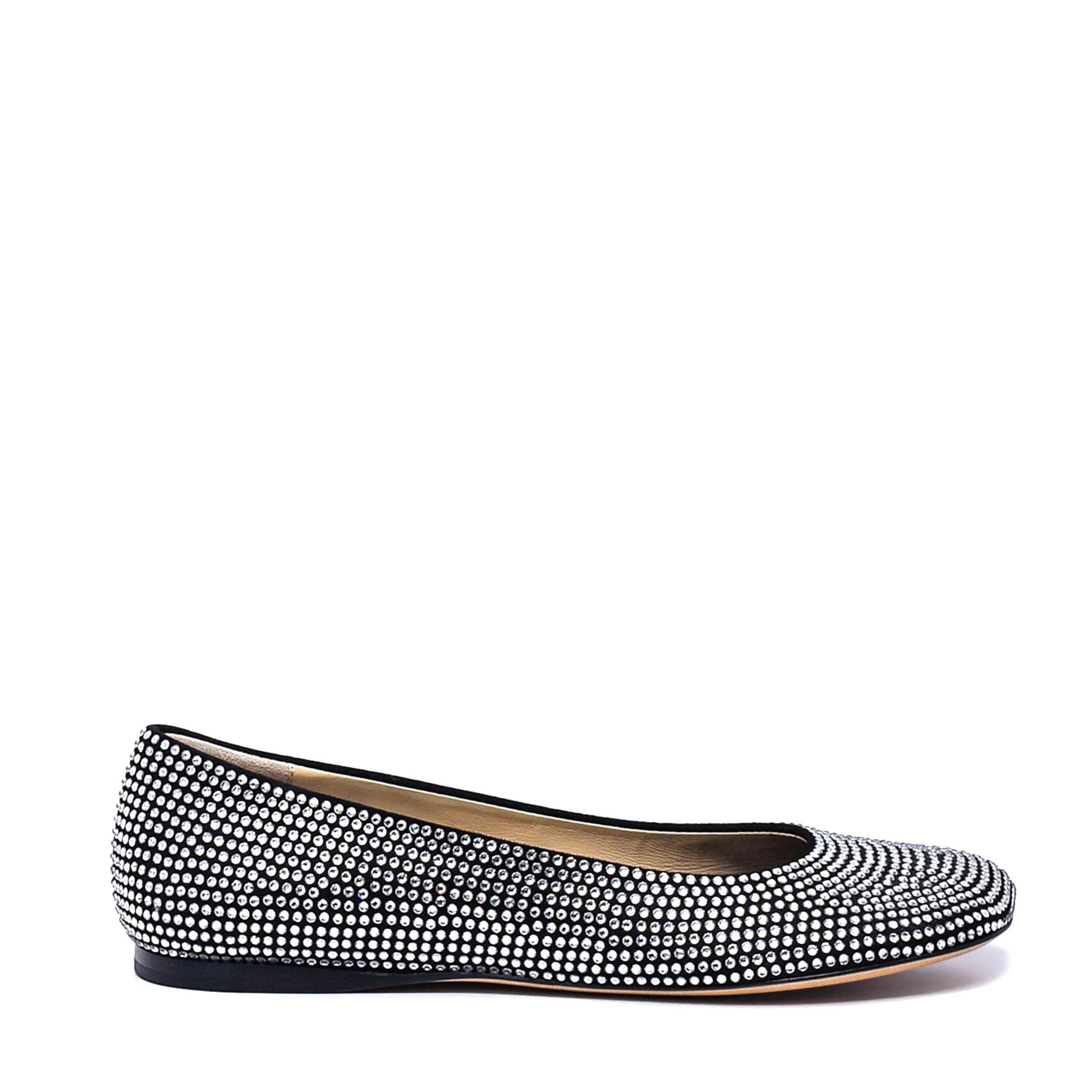 Loewe - Black Toy Crystal Embellished Ballet Flats /38